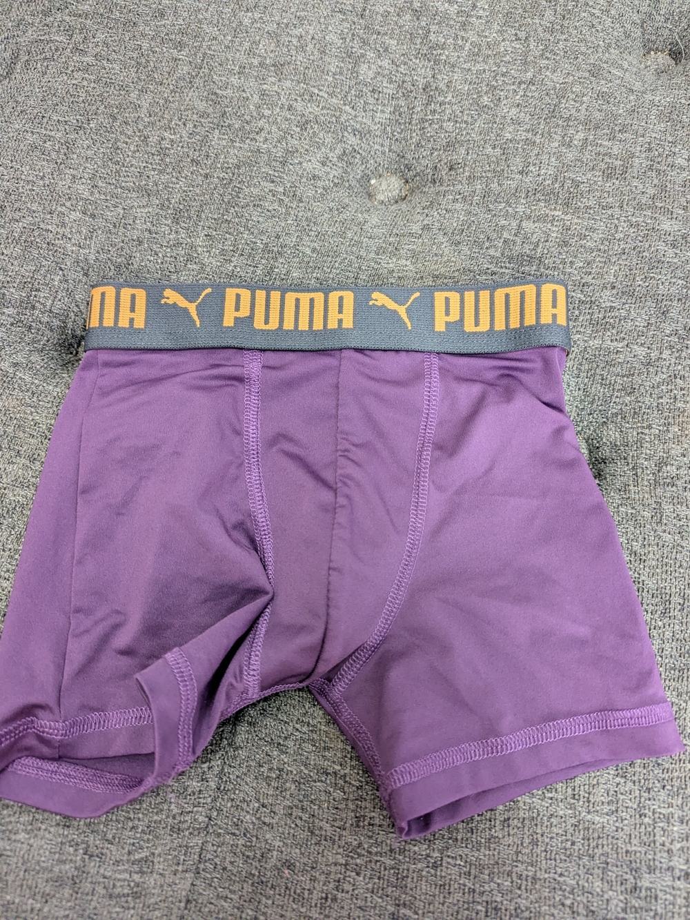 PUMA Men’s Stretch Boxer Briefs - Purple